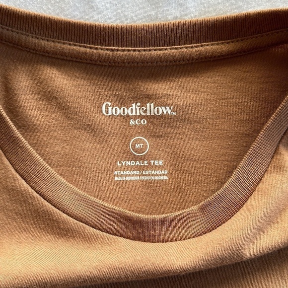 Men’s Goodfellow & Co. Lyndale Tee, Size Medium Tall MT. EUC - Picture 2 of 3